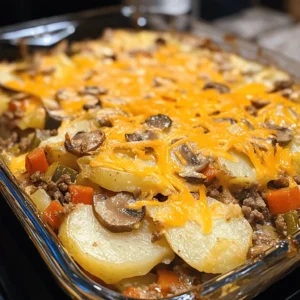 Hobo Casserole, a classic comfort food, has a special place in the hearts and homes of many families. This hearty dish combines tender ground beef, creamy potatoes, and a medley of vegetables, creating a meal that is not only filling but also nutritious. As families gather around the dinner table, this casserole evokes feelings of warmth, nostalgia, and togetherness, making it a go-to recipe for busy weeknights or cozy weekend gatherings.