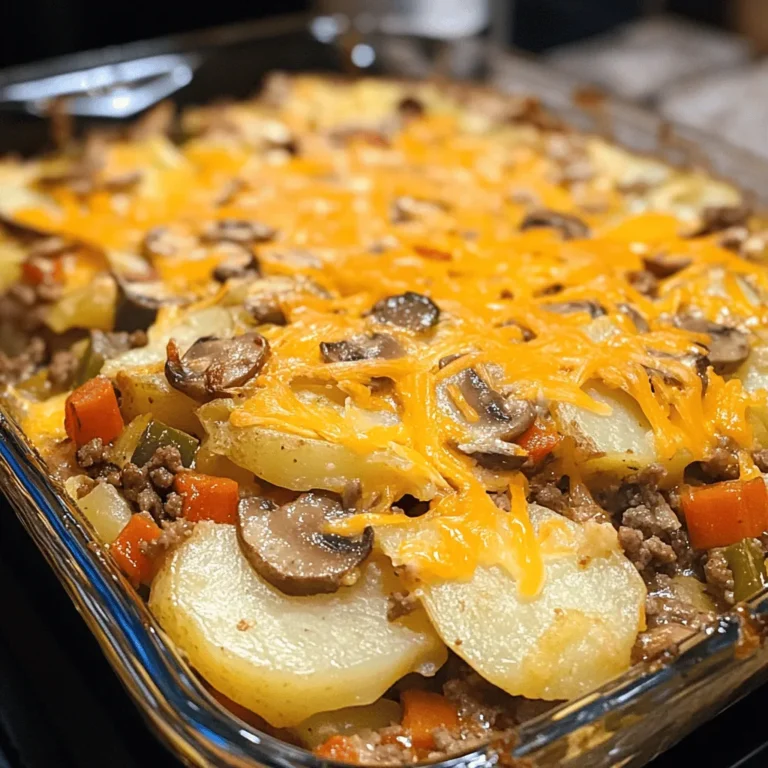 Hobo Casserole, a classic comfort food, has a special place in the hearts and homes of many families. This hearty dish combines tender ground beef, creamy potatoes, and a medley of vegetables, creating a meal that is not only filling but also nutritious. As families gather around the dinner table, this casserole evokes feelings of warmth, nostalgia, and togetherness, making it a go-to recipe for busy weeknights or cozy weekend gatherings.