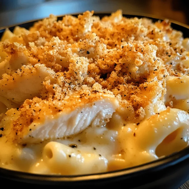 Welcome to a delightful culinary adventure that brings together the comforting embrace of macaroni and cheese with an exciting twist: Honey Pepper Chicken Mac and Cheese. This dish is a perfect harmony of flavors that will tantalize your taste buds and leave you craving more. The sweet notes of honey meld seamlessly with the spicy kick of black pepper, creating a unique flavor profile that enhances the classic creaminess of mac and cheese.