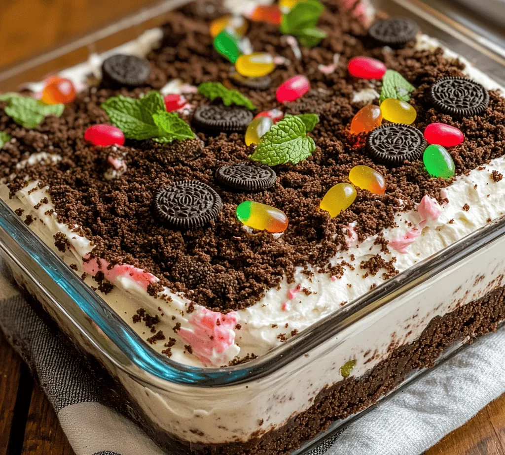 To master the OREO DIRT CAKE, it’s essential to understand the key ingredients that contribute to its unique flavor and texture. Each component plays a vital role in creating the final product, ensuring that every bite is delicious and memorable.