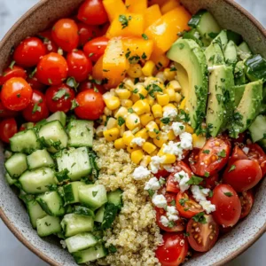 In a world where healthy eating often feels bland and uninspiring, Rainbow Quinoa Salad Bowls emerge as a vibrant and exciting meal option. Bursting with colors and flavors, these bowls are not only visually stunning but also packed with nutrients that support a healthy lifestyle. The combination of quinoa, a superfood grain, with an array of fresh vegetables creates a meal that is as nourishing as it is appetizing.