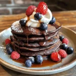 In the realm of breakfast delights, few things can compare to the joy of fluffy pancakes, especially when they are infused with rich chocolate flavor. Chocolate pancakes are not merely a dish; they are an experience—an indulgence that brings joy to both children and adults alike. Imagine waking up to a plate of these decadent treats, drizzled with syrup, topped with fresh fruits, or perhaps a dollop of whipped cream. Whether you are making breakfast for family or hosting a brunch for friends, these pancakes promise to impress with their rich flavor and delightful texture.