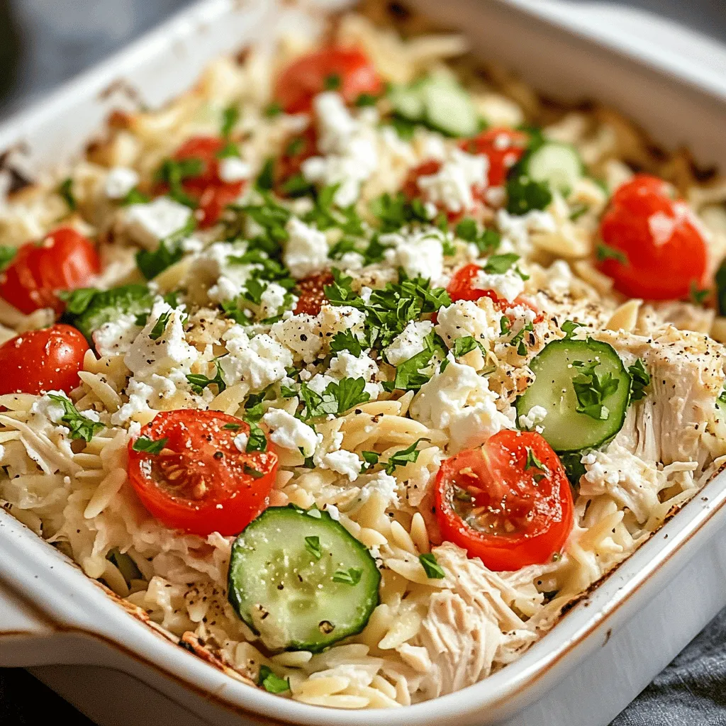 In the fast-paced world we live in, the quest for easy yet delicious meals has become a priority for many home cooks. Enter the Dump-and-Bake Chicken Tzatziki Casserole—a dish that embodies convenience without sacrificing flavor. This delightful casserole combines the savory goodness of rotisserie chicken with the fresh and vibrant flavors of Mediterranean cuisine, making it an ideal choice for busy weeknights and family dinners. The concept of a one-dish meal not only simplifies dinner preparation but also minimizes cleanup, allowing you to spend more time enjoying your meal and less time in the kitchen.