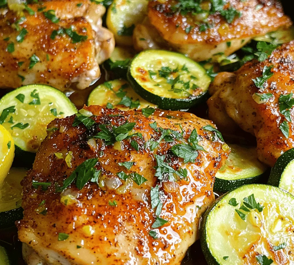 Embark on a culinary journey into the vibrant world of Latin cuisine with our Zesty Asado Chicken paired beautifully with sautéed lemon zucchini. This mouthwatering dish is not only a feast for the taste buds but also a striking centerpiece for any dining table. The combination of juicy, marinated chicken thighs and fresh, zesty sautéed zucchinis creates a delightful harmony of flavors, making it an excellent choice for both weeknight dinners and special gatherings. With simple, easy-to-follow instructions and wholesome ingredients, this recipe promises to impress your family and friends while delivering a burst of flavor in every bite.